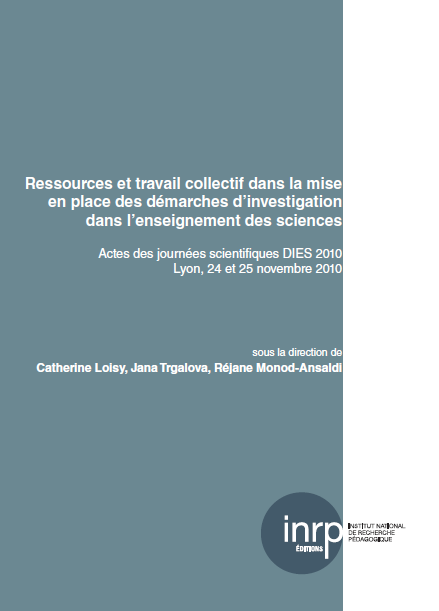 Ressources et travail collectif dans la mise en place des démarches d’investigation dans l’enseignement des sciences