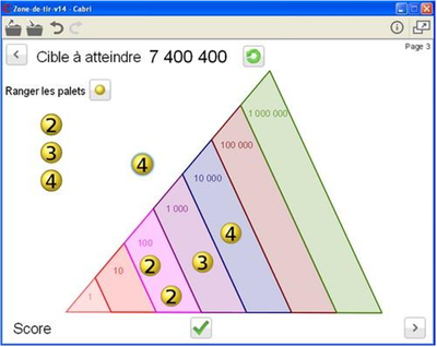 cible à atteindre