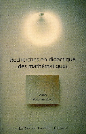 RECHERCHES EN DIDACTIQUE DES MATHEMATIQUES